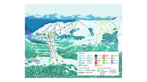 Mappa Piste Sci Cerro Bayo