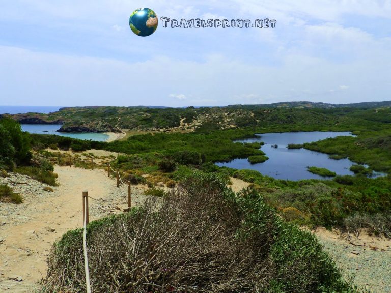 Laguna de Morella, correre a Minorca